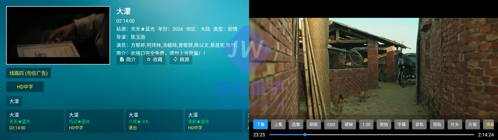鲸鱼影视播放器